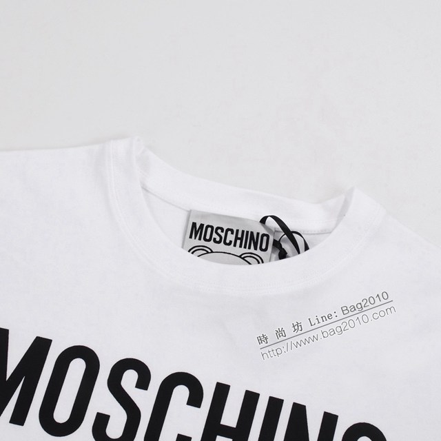 Moschino專櫃莫斯奇諾2023SS新款印花T恤 男女同款 tzy2845